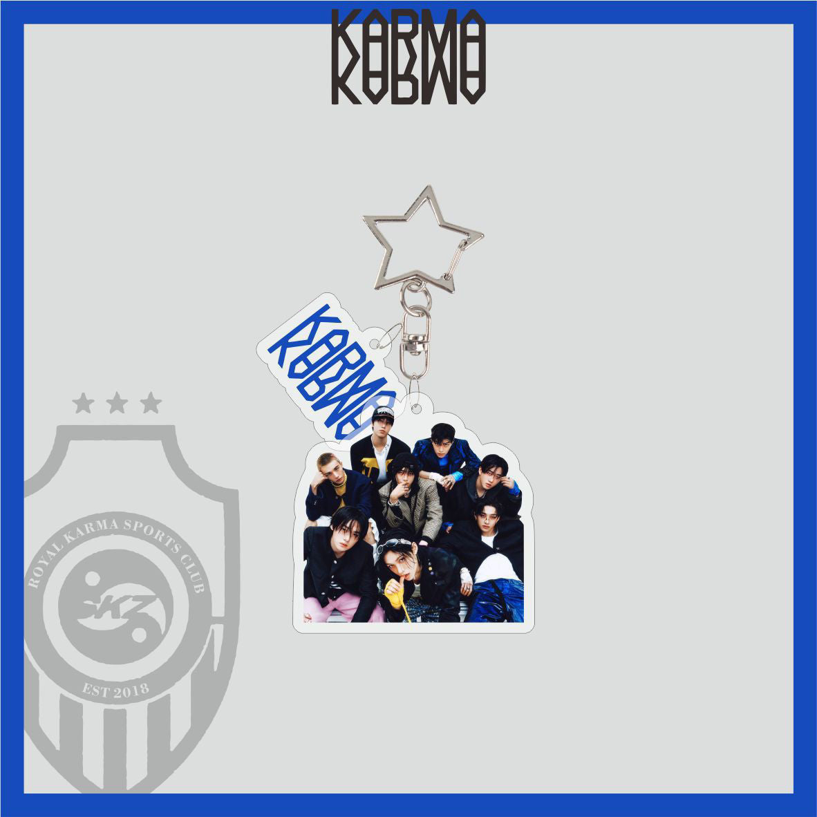 [PRE-ORDER] STRAY KIDS 'Karma' Acrylic Photo Keyring