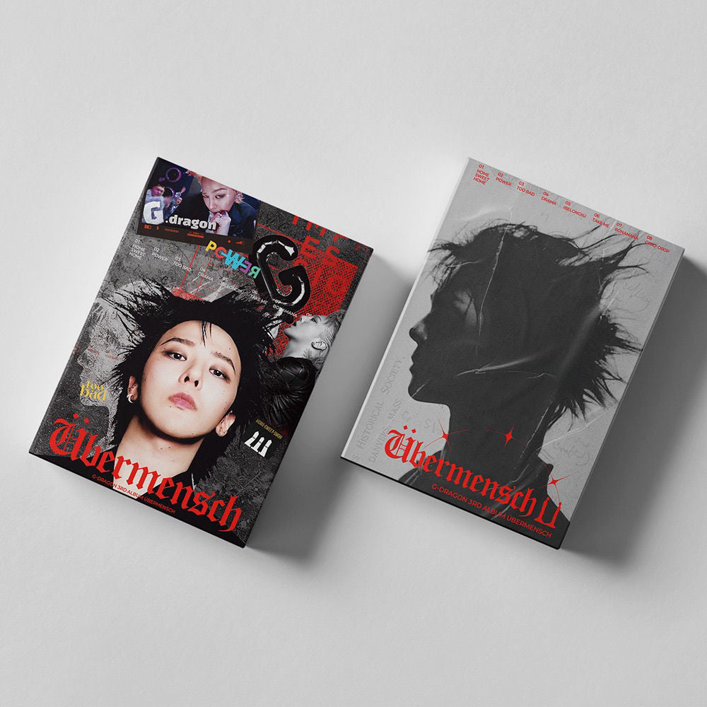 [PRE-ORDER] G-DRAGON Übermensch ver.1 lomocards (55pcs)