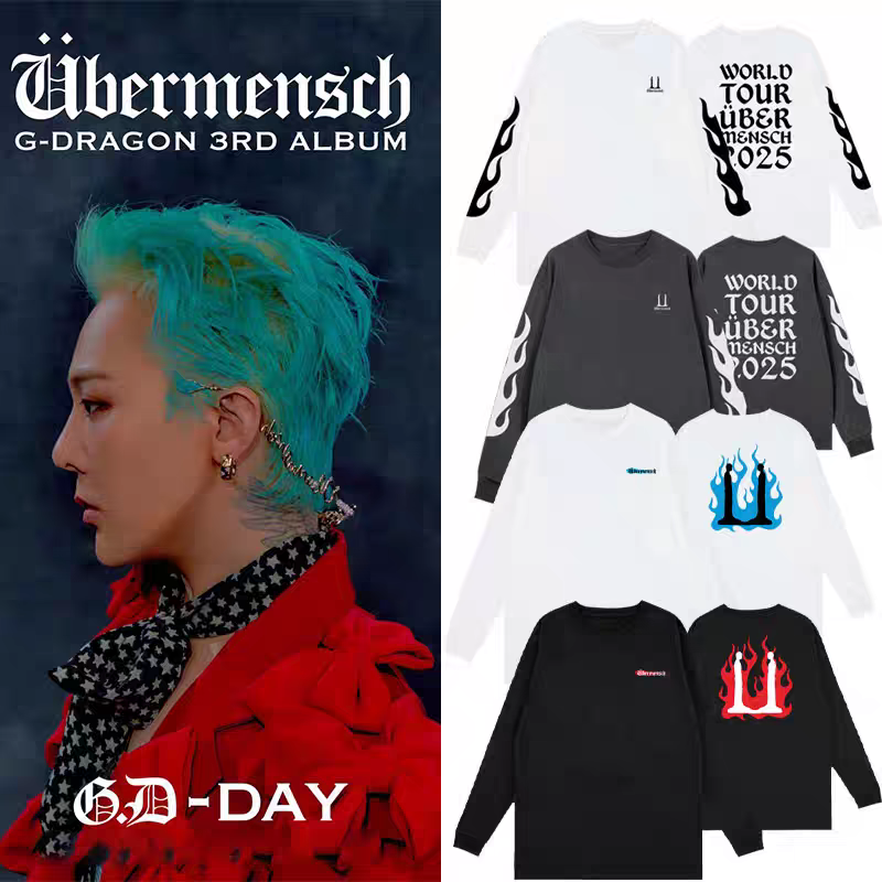 [PRE-ORDER] G-DRAGON Übermensch Tour Sweatshirts
