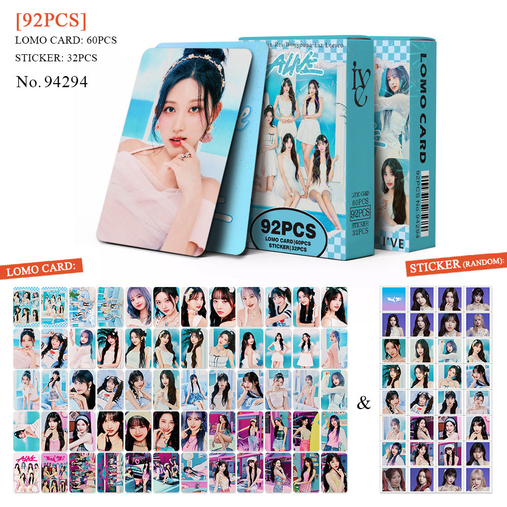 [BULK PRE-ORDER] Set of 5 ALL GIRL GROUPS Lomocard Packs (92pc)