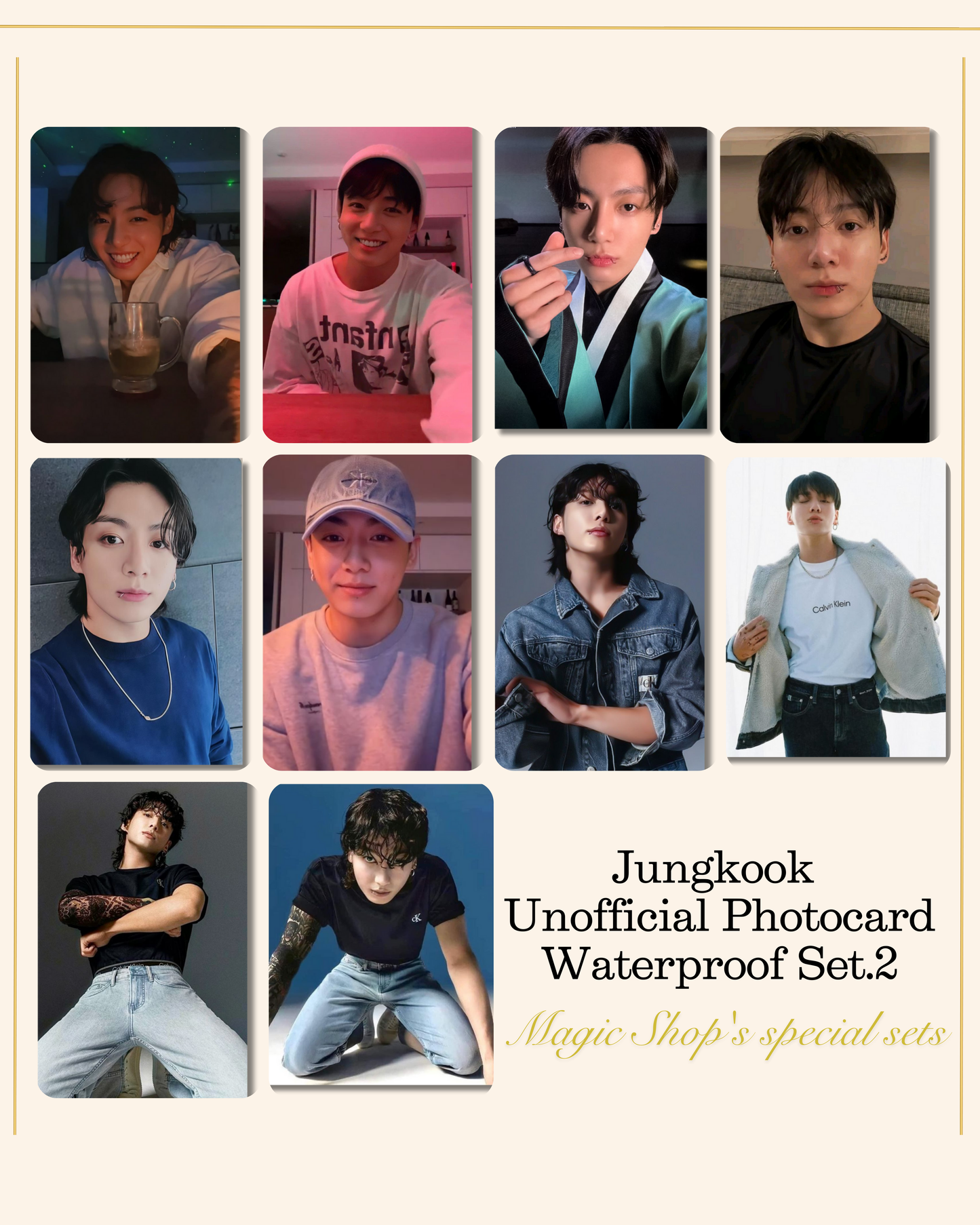 BTS Custom Made Photocards SETS