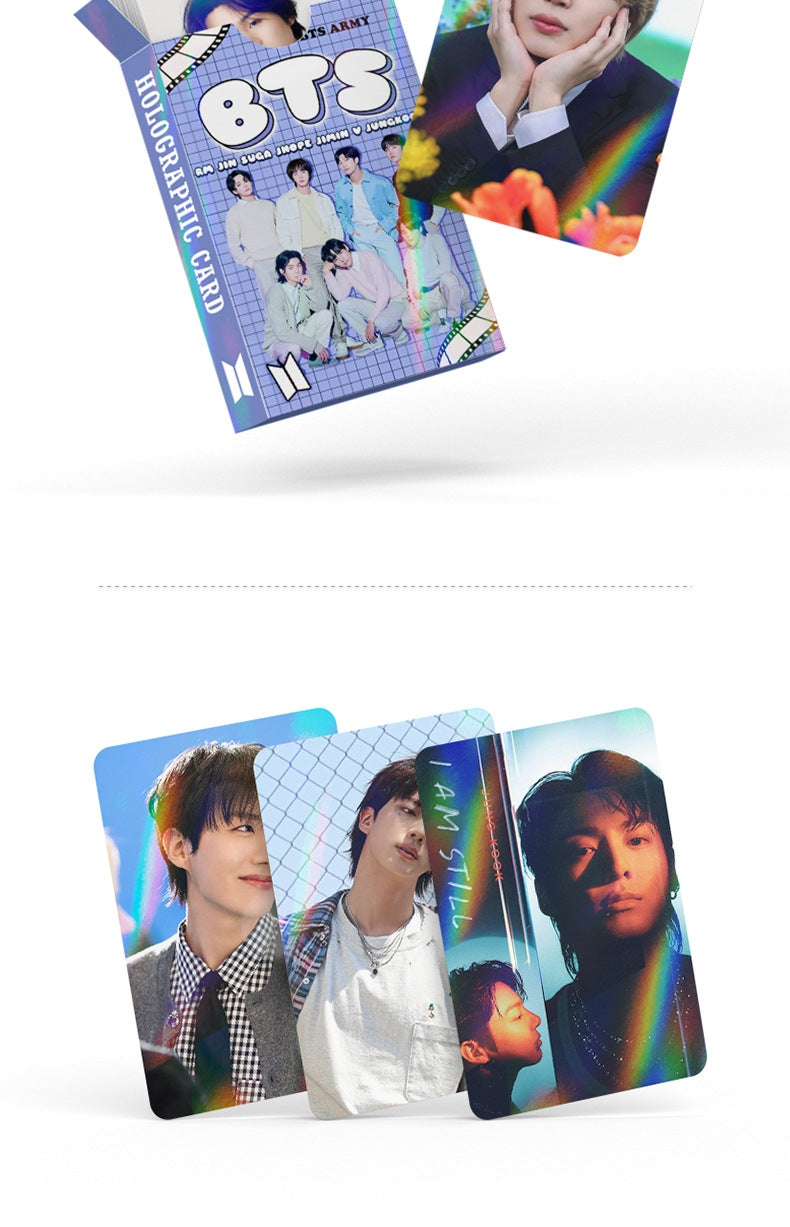 [PRE-ORDER] BTS holographic lomocards (30pcs)