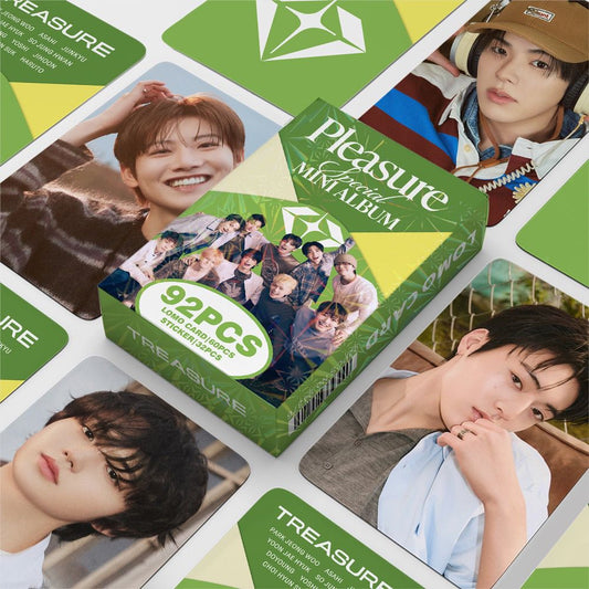 [PRE-ORDER] TREASURE 'Pleasure' lomocards (92pcs)