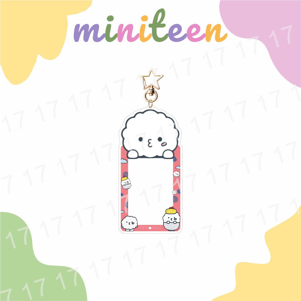 [PRE-ORDER] SEVENTEEN Photocard Acrylic Holder Keyring