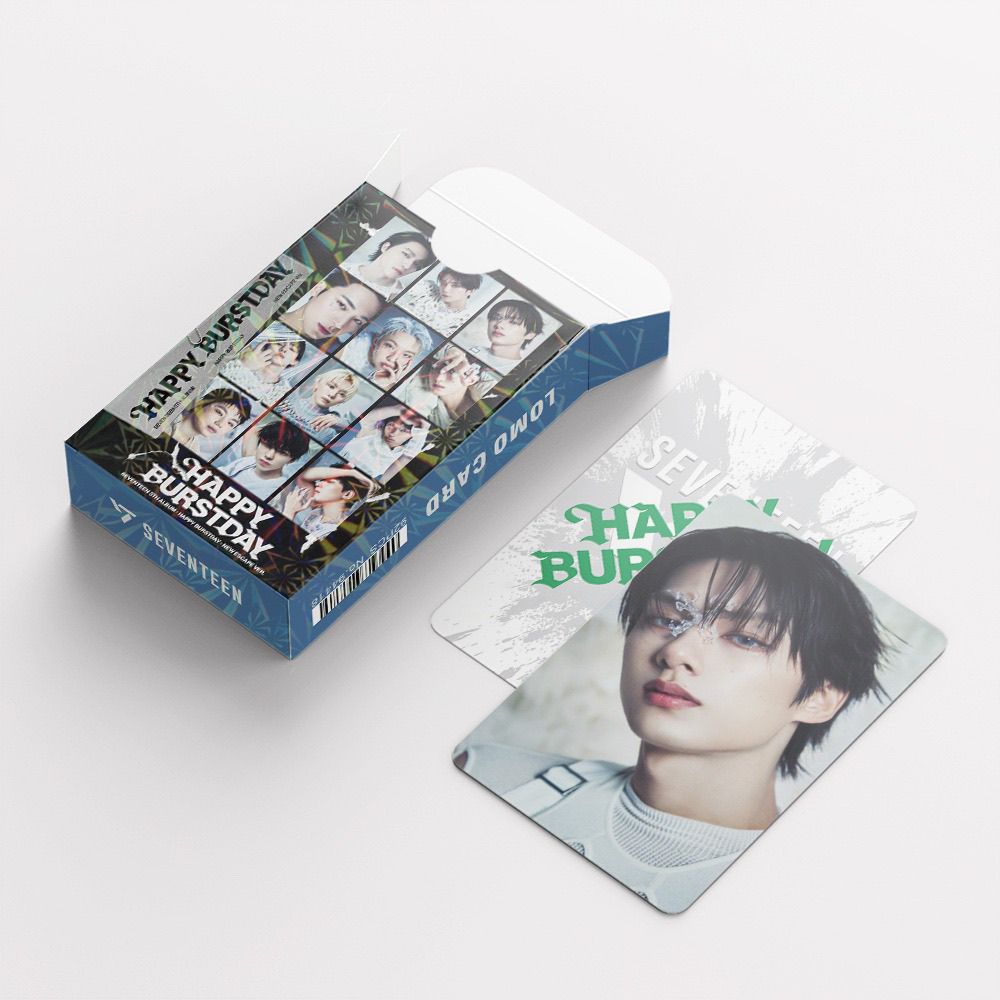 [PRE-ORDER] SEVENTEEN 'Happy Burstday' lomocards (92pcs)