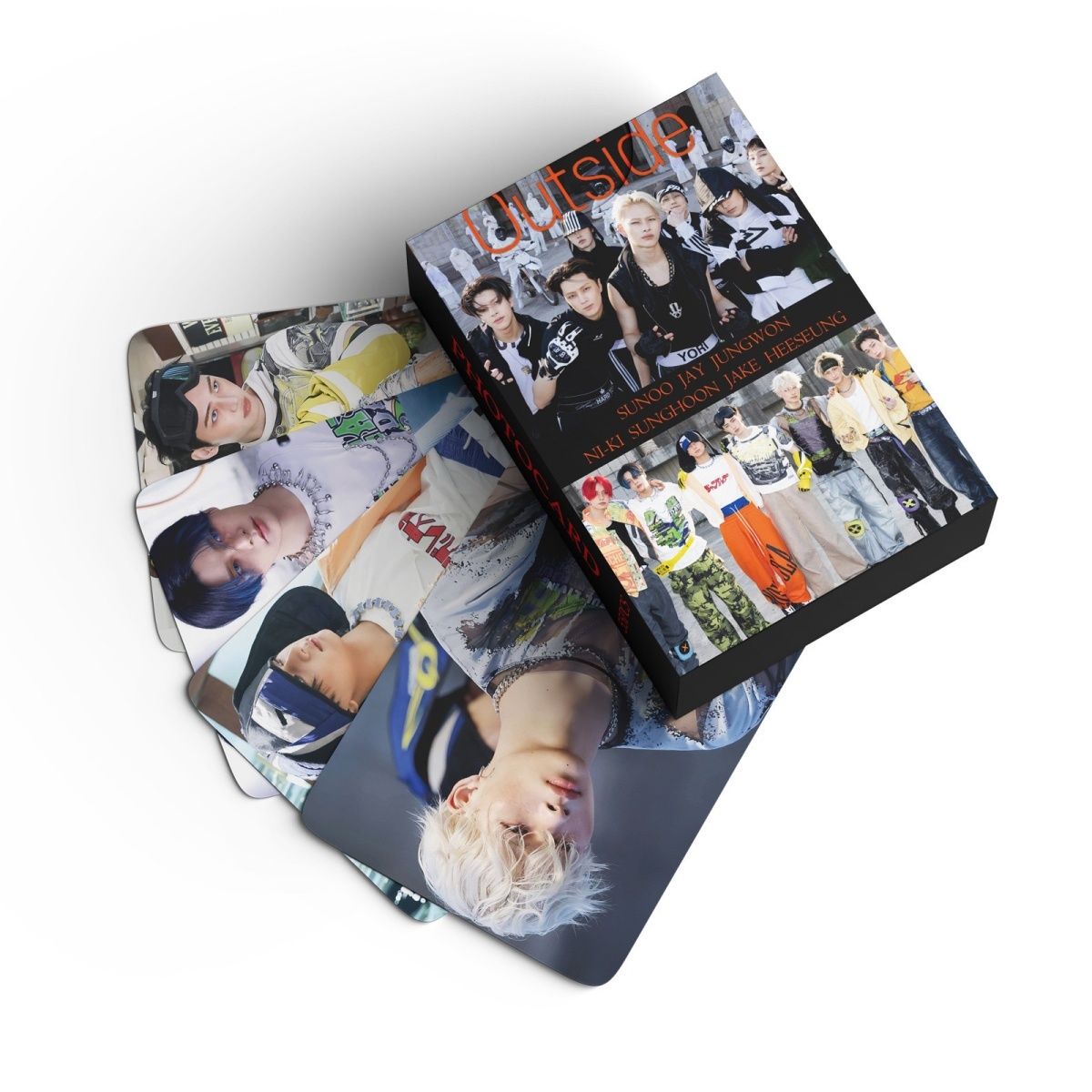 [Në Gjendje] ENHYPEN 'Outside' lomocards (55pcs)