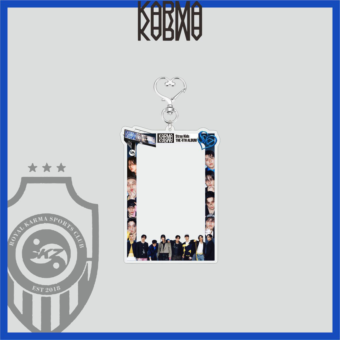 [PRE-ORDER] STRAY KIDS 'Karma' Acrylic Photocard Holder