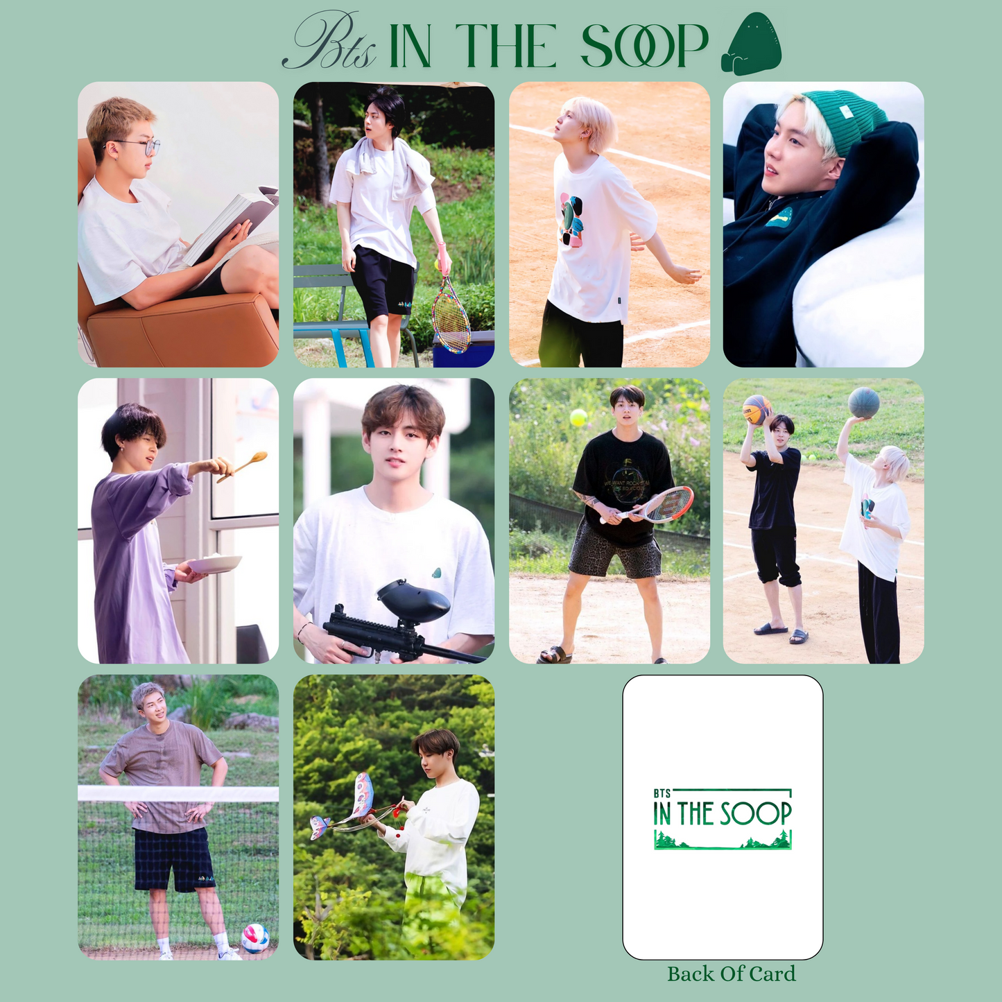 BTS Custom Made Photocards SETS