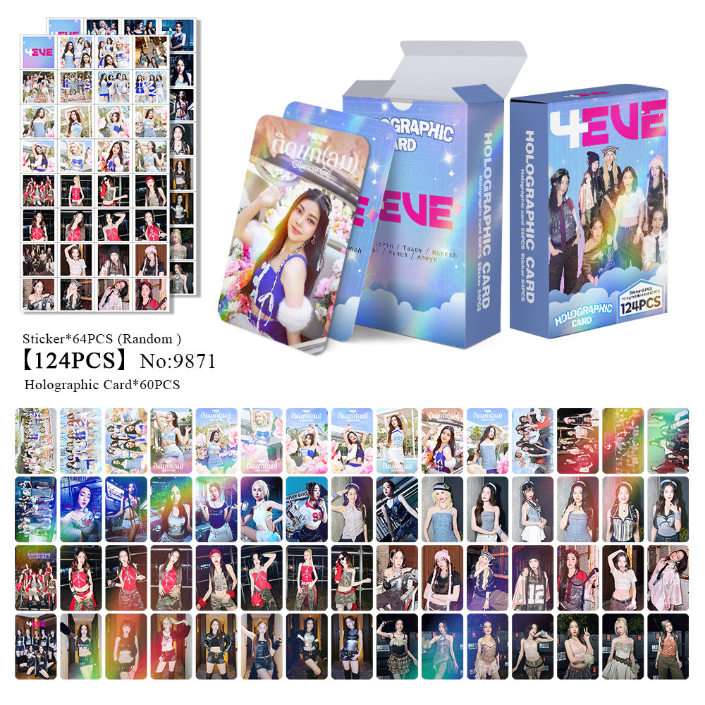 [BULK PRE-ORDER] Set of 5 ALL GIRL GROUPS Lomocard Packs (124pc)