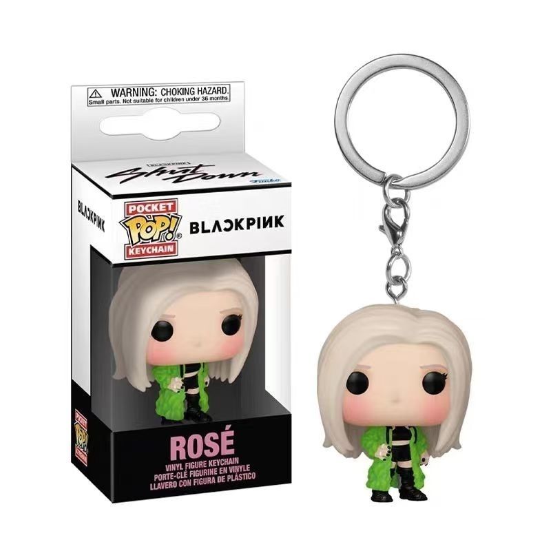 [PRE-ORDER] BLACKPINK Lisa, Jennie, Jisoo, Rose Pocket Pop Keychain