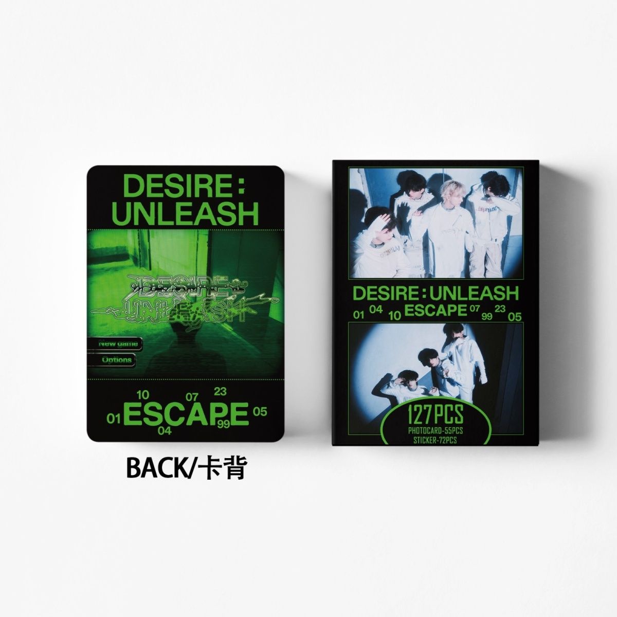 [PRE-ORDER] ENHYPEN 'Desire Unleash' lomocards (127pcs)