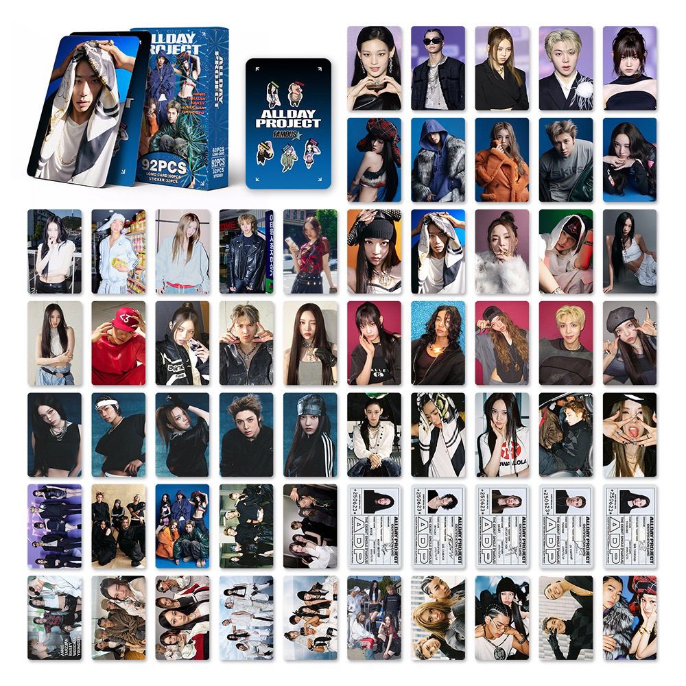 [PRE-ORDER] ALLDAY PROJECT lomocards (92pcs)