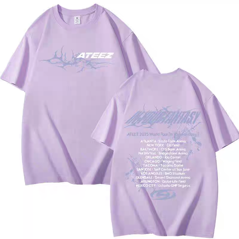 [PRE-ORDER] ATEEZ 'In Your Fantasy' 2025 World Tour T-Shirt