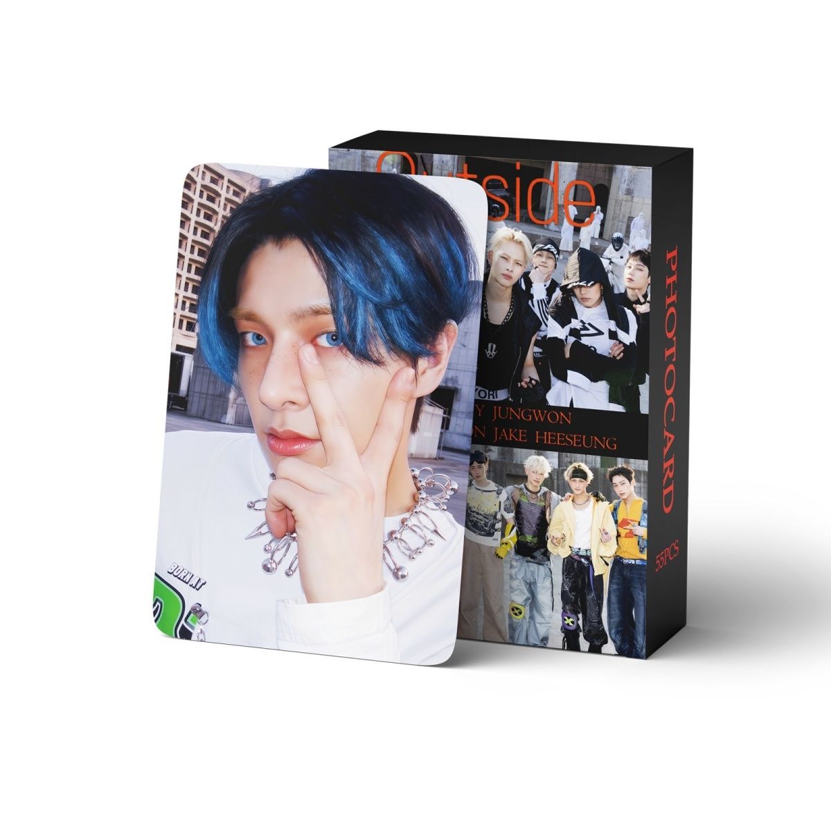 [Në Gjendje] ENHYPEN 'Outside' lomocards (55pcs)