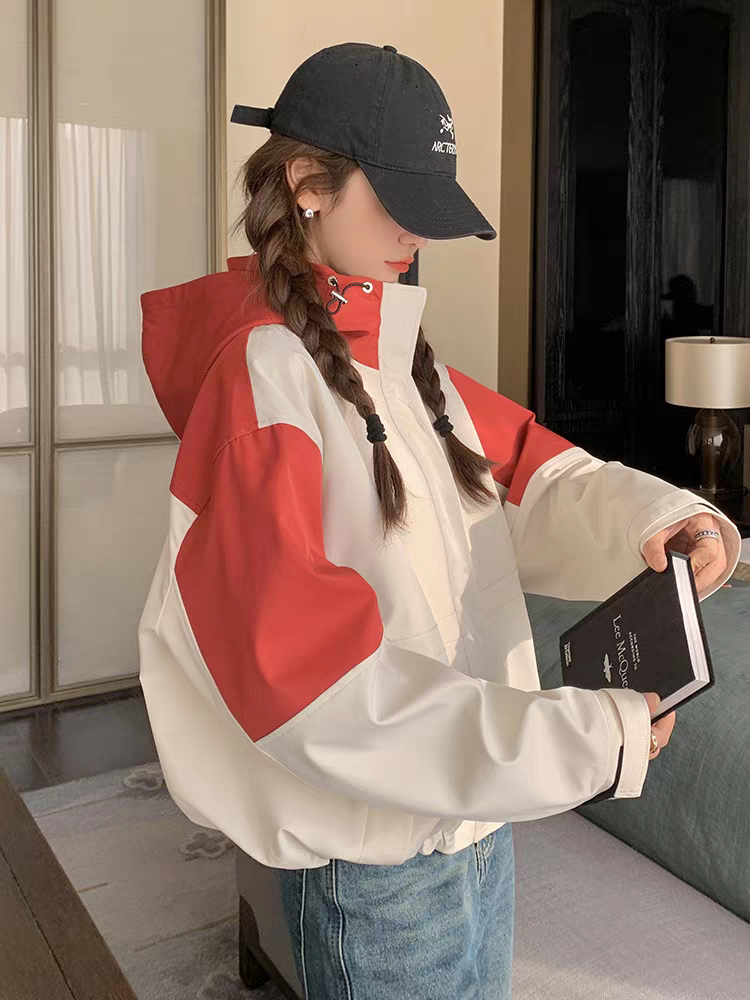 [PRE-ORDER] High-End Contrast Color Short Work Jacket (2025 Collection)