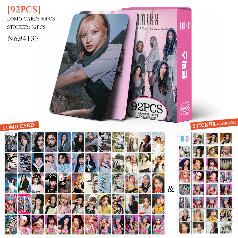 [BULK PRE-ORDER] Set of 5 ALL GIRL GROUPS Lomocard Packs (92pc)