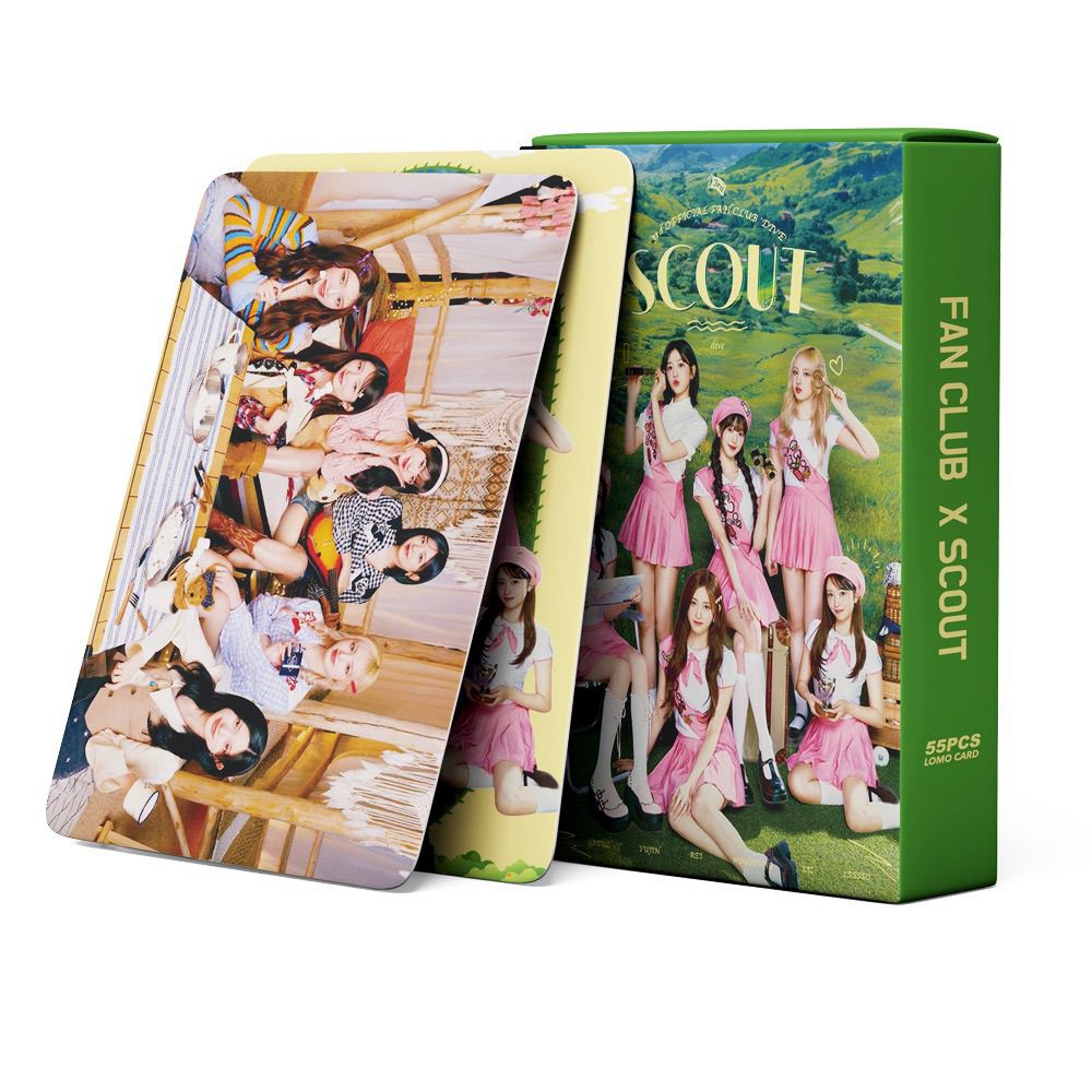 [PRE-ORDER] Ive fanclub 'Dive' scout lomocards (55pcs)