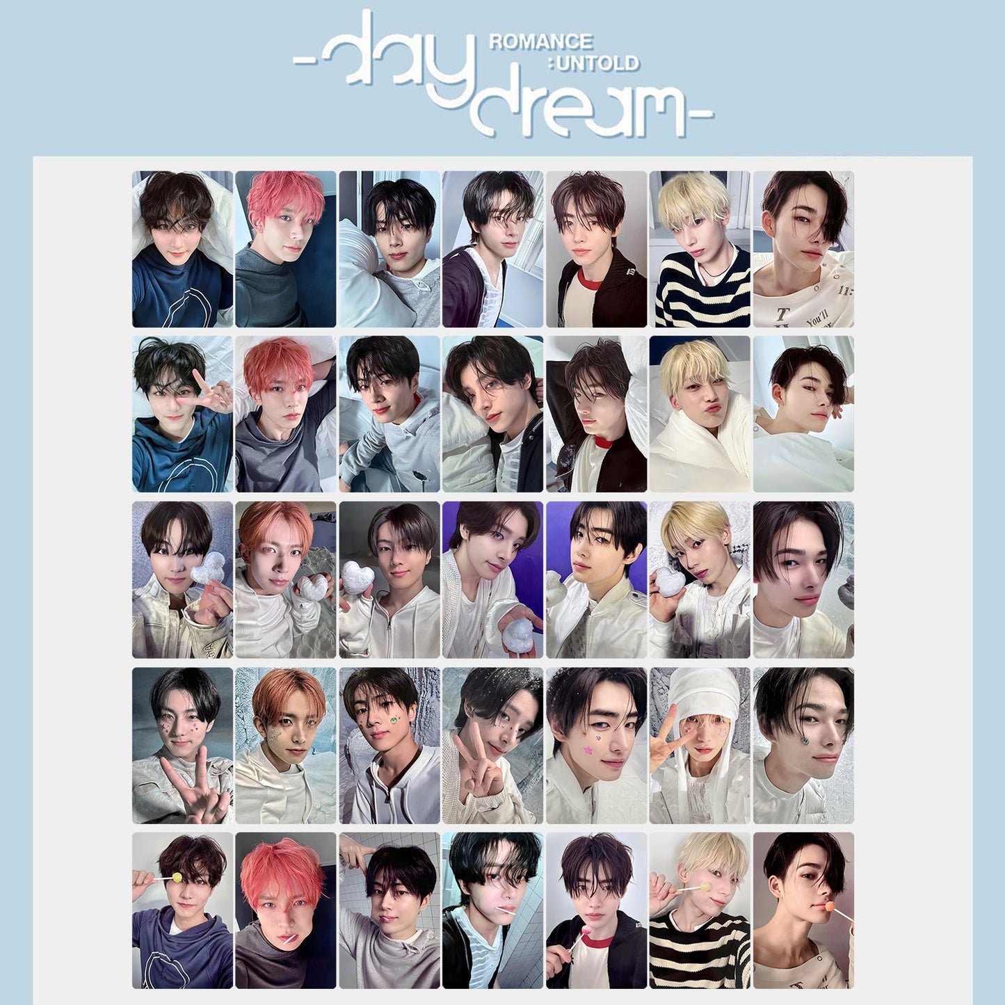 [PRE-ORDER] ENHYPEN Romance Untold Unofficial Photocard Sets