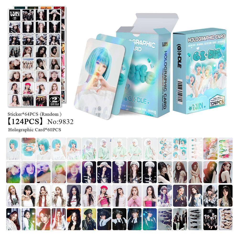 [BULK PRE-ORDER] Set of 5 ALL GIRL GROUPS Lomocard Packs (124pc)