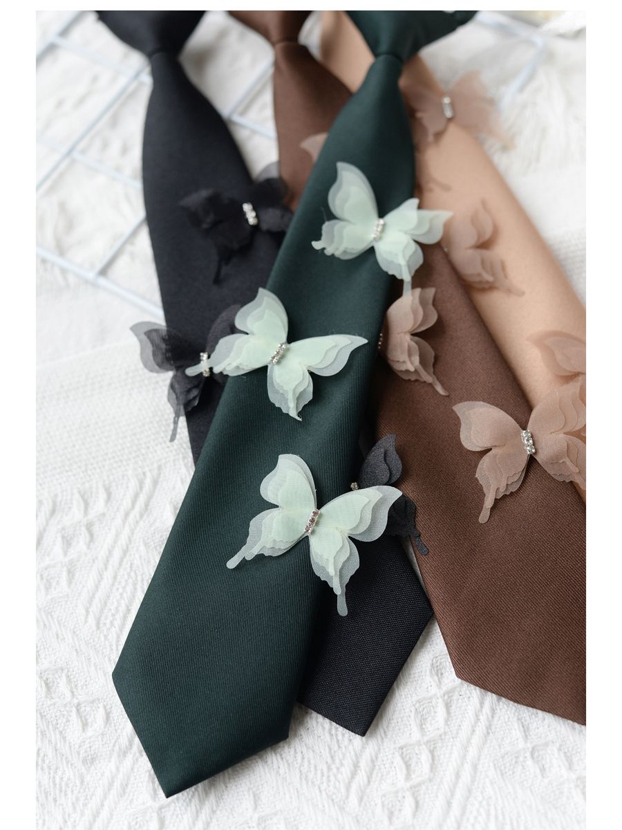 [PRE-ORDER] Korean Style Cute Butterfly Lace Bows for Women
