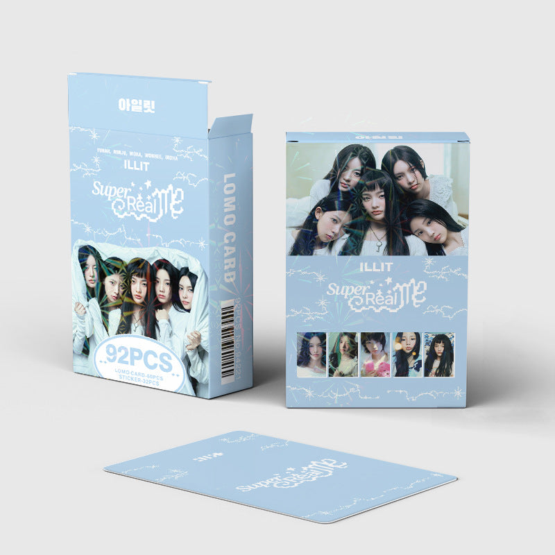 [PRE-ORDER] ILLIT 'Super Real Me' lomocards (92pcs)