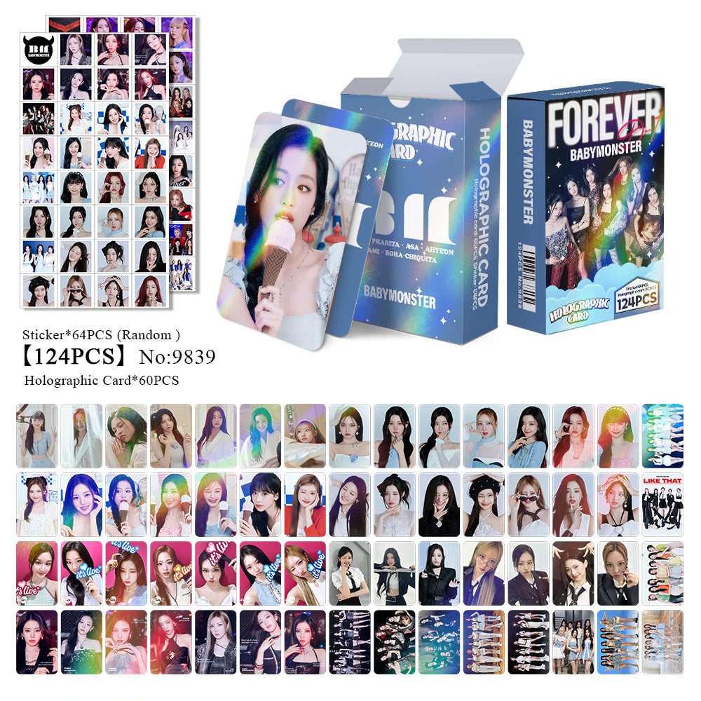 [BULK PRE-ORDER] Set of 5 ALL GIRL GROUPS Lomocard Packs (124pc)