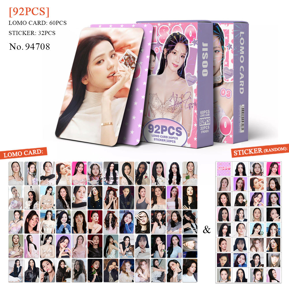 [Në Gjendje] Blackpink Jisoo 2026 lomocards (92pcs)