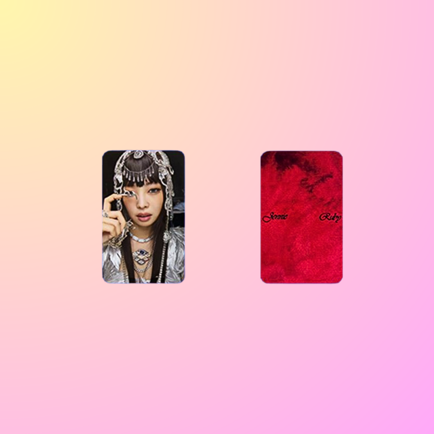 [PRE-ORDER] BLACKPINK JENNIE 'Ruby' Unofficial Photocard Set
