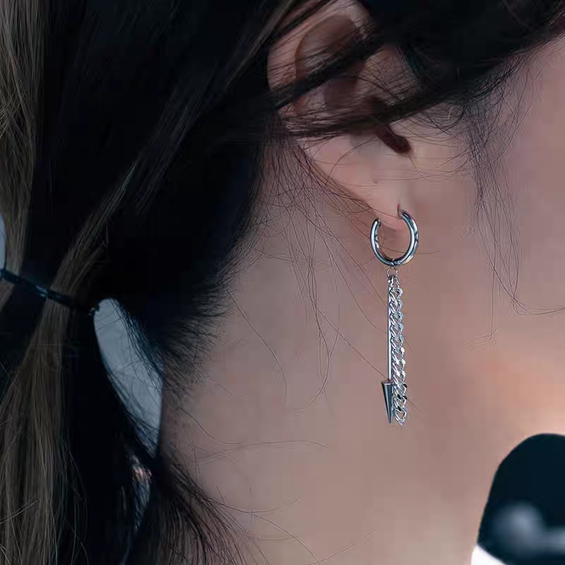 [PRE-ORDER] BTS JUNGKOOK Titanium Steel Earring (single piece)