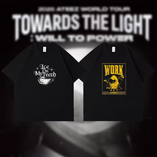 [PRE-ORDER] ATEEZ 'Ice On My Teeth/Work' 2025 T-shirts