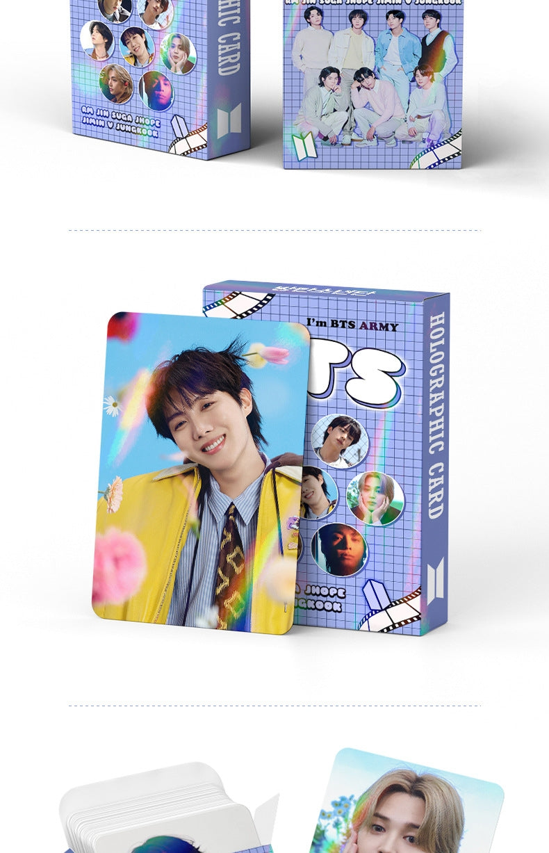 [PRE-ORDER] BTS holographic lomocards (30pcs)