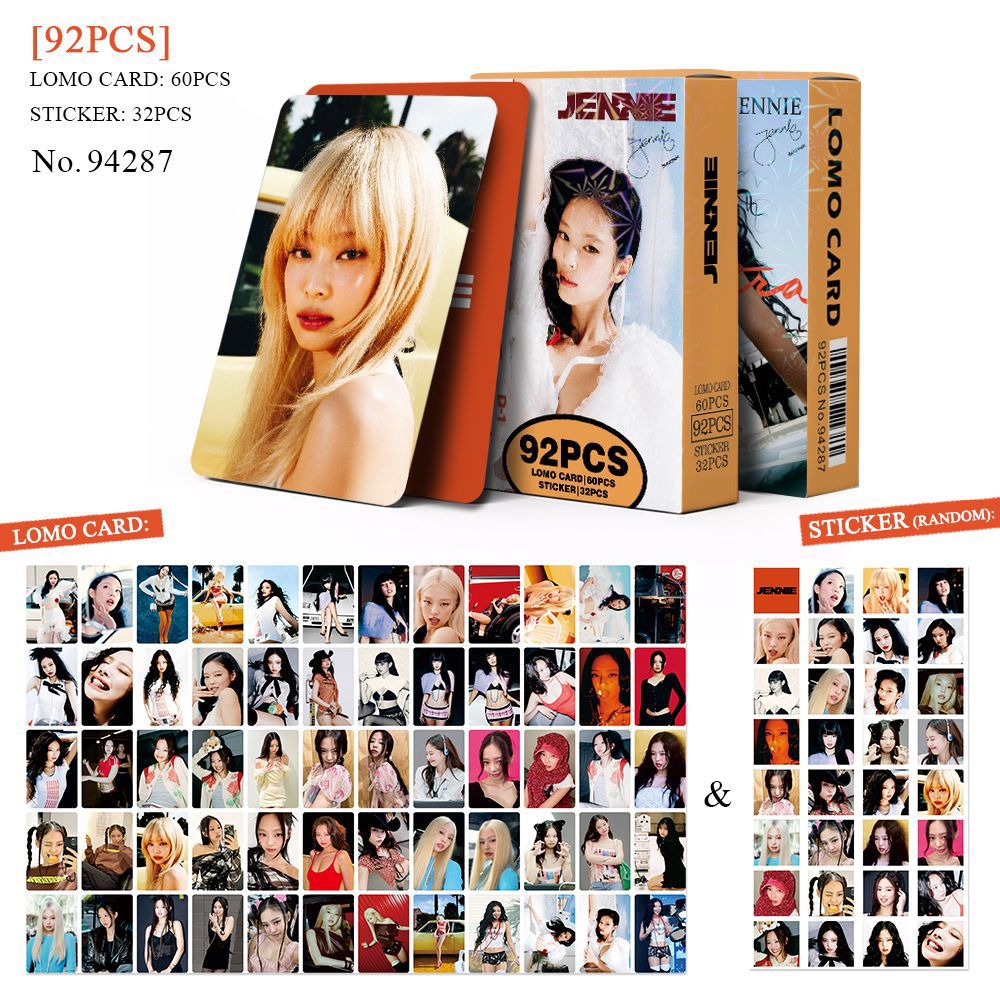 [BULK PRE-ORDER] Set of 5 ALL GIRL GROUPS Lomocard Packs (92pc)