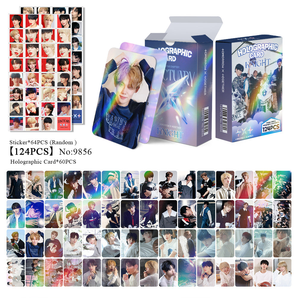 [BULK PRE-ORDER] Set of 5 ALL BOY GROUPS Lomocard Packs (124pc)