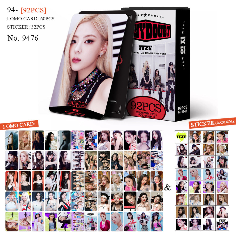 [BULK PRE-ORDER] Set of 5 ALL GIRL GROUPS Lomocard Packs (92pc)