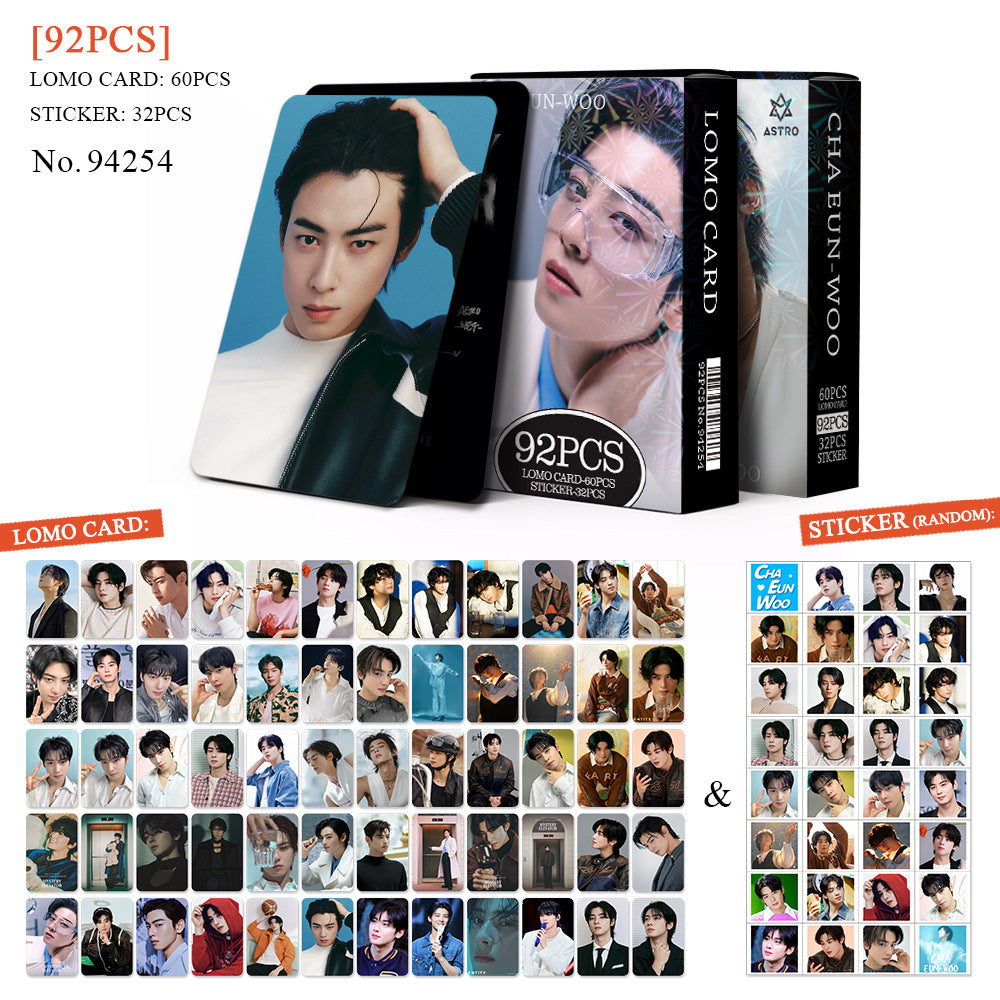 [BULK PRE-ORDER] Set of 5 From ALL BOY GROUPS Lomocard Packs (92pc)