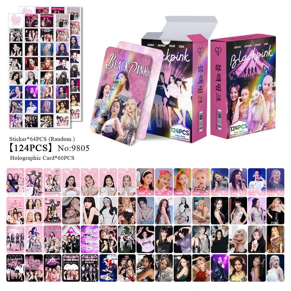 [BULK PRE-ORDER] Set of 5 ALL GIRL GROUPS Lomocard Packs (124pc)