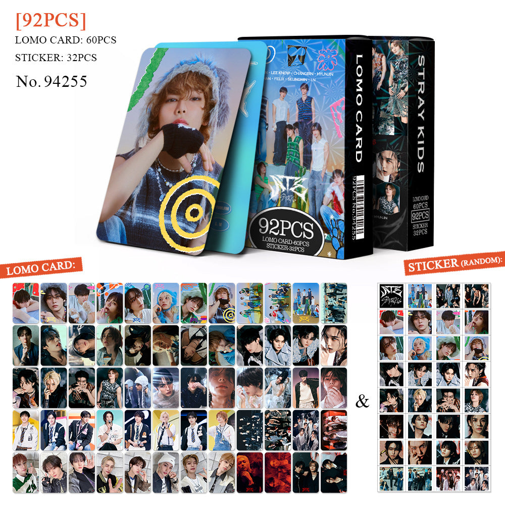 [BULK PRE-ORDER] Set of 5 From ALL BOY GROUPS Lomocard Packs (92pc)