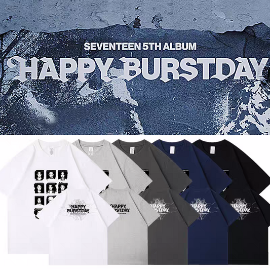 [PRE-ORDER] SEVENTEEN 'Happy Burstday' T-shirts