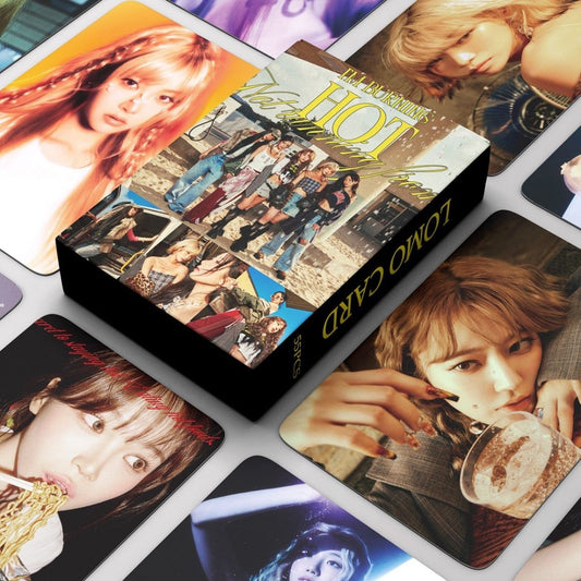 [PRE-ORDER] Le sserafim HOT ver.2 lomocards (55pcs)