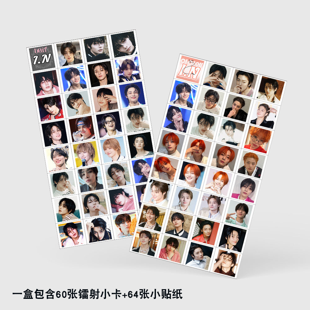 [Në Gjendje] Stray Kids I.N holographic new lomocards (124pcs)