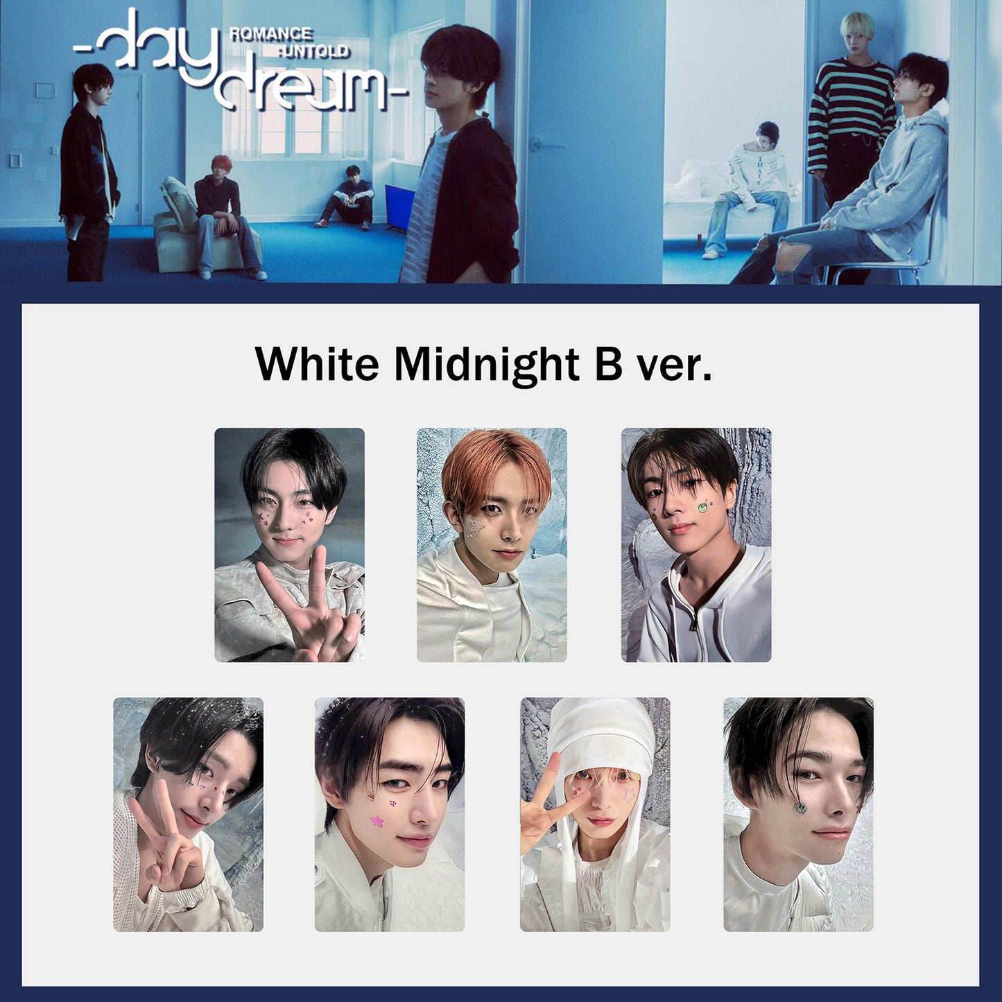 [PRE-ORDER] ENHYPEN Romance Untold Unofficial Photocard Sets
