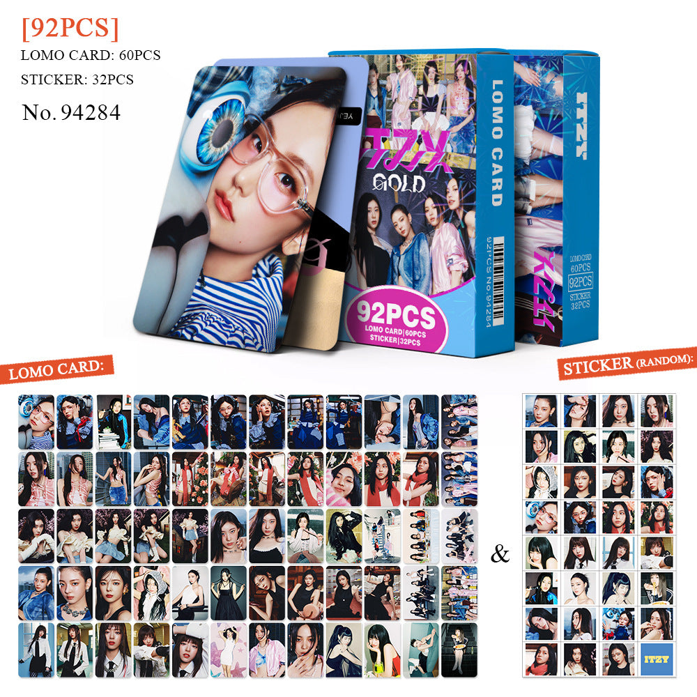 [BULK PRE-ORDER] Set of 5 ALL GIRL GROUPS Lomocard Packs (92pc)
