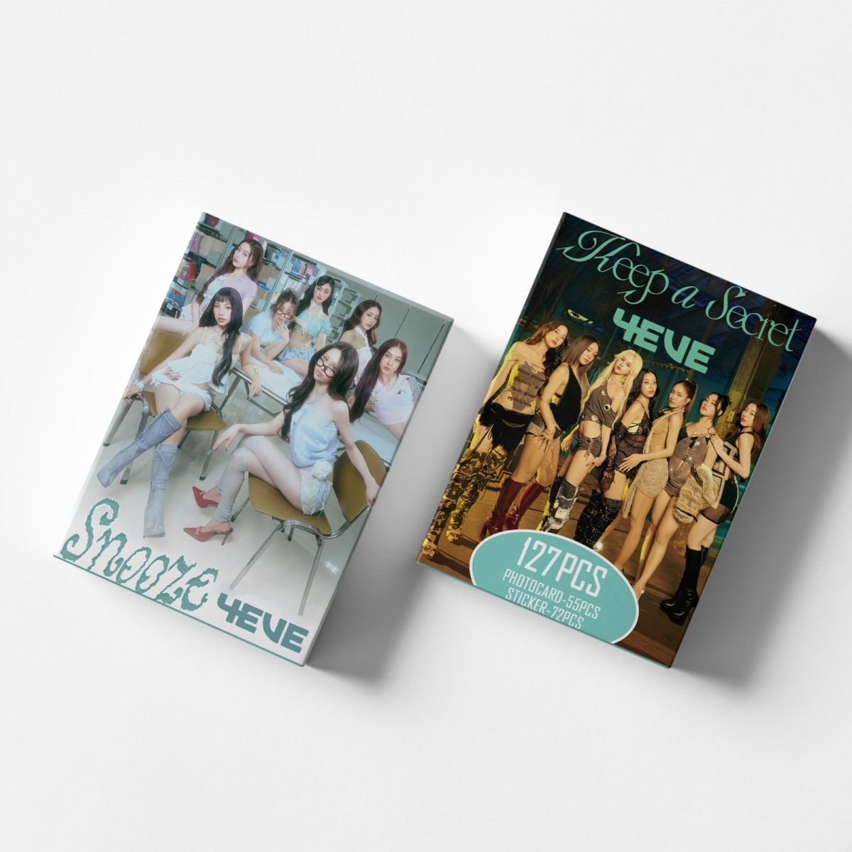 [PRE-ORDER] 4EVE 'GLOW' lomocards (127pcs)