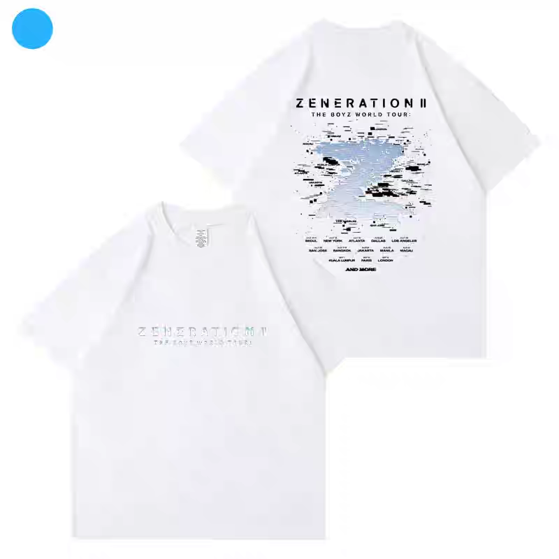 [PRE-ORDER] The Boyz 'Zeneration' World Tour T-shirts