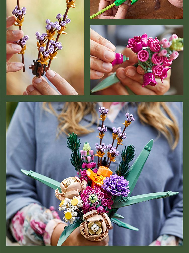 [PRE-ORDER] Lego Flower Pack 'Botanical Garden'