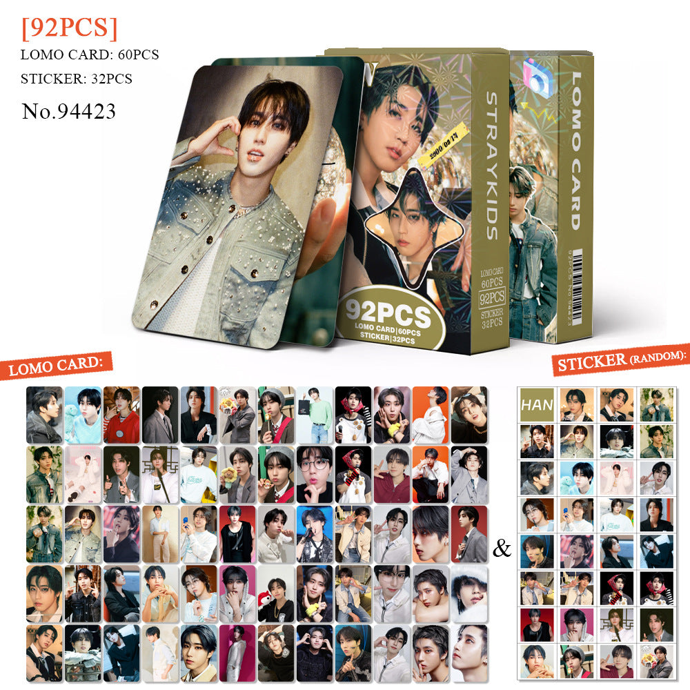 [PRE-ORDER] STRAY KIDS MEMBERS 'Hollow' lomocards (92pcs)
