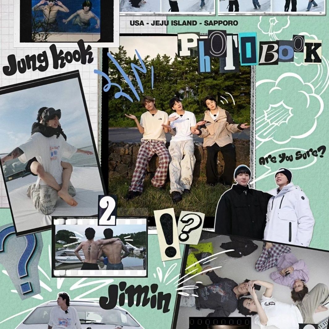 [PRE-ORDER] BTS Jimin x Jung Kook 'Are You Sure?!' PHOTOBOOK