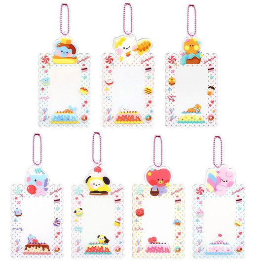[PRE-ORDER] BTS BT21 Characters Acrylic PC Holder Keychain