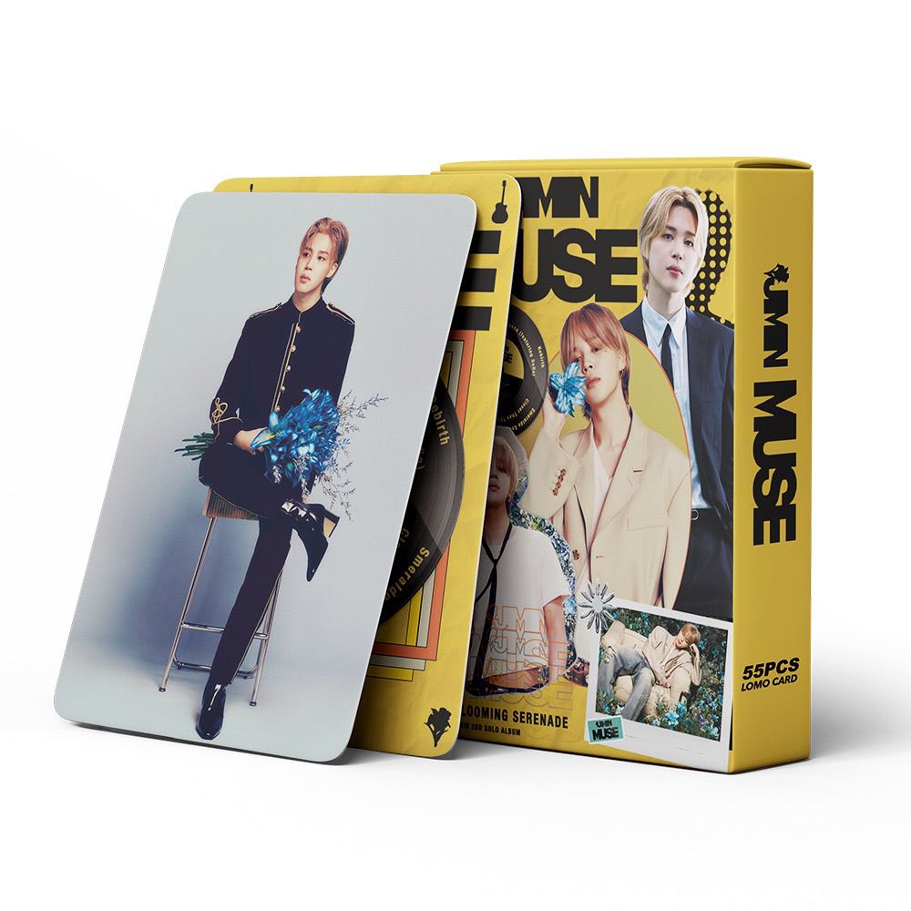 [Në Gjendje] BTS Jimin Blooming lomocards (55pcs)