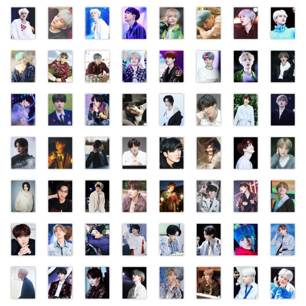 [Në Gjendje] BTS Suga Waterproof Stickers (63 pcs)